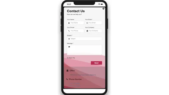 S: Contact Form Builder screenshot