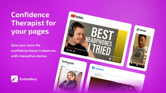 EmbedAny Social Media w/ Link screenshot