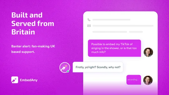 EmbedAny Social Media w/ Link screenshot