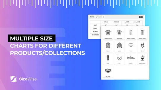 Size Wise ‑ Size Chart &amp; Guide screenshot