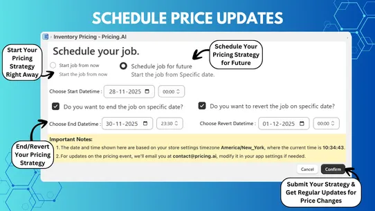 Inventory Pricing ‑ Pricing.AI screenshot
