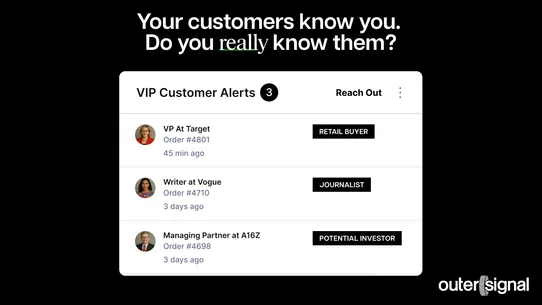 OuterSignal: See Who's Buying screenshot