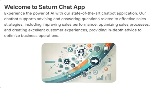 Saturn Chatbot screenshot