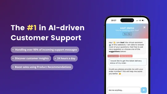 Soof: Leading AI Chatbot screenshot