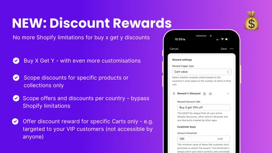 Unicorn ‑ Upsell Cart Drawer screenshot