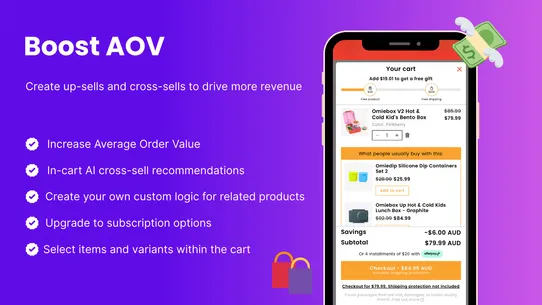 Unicorn ‑ Upsell Cart Drawer screenshot