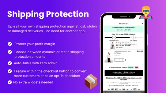 Unicorn ‑ Upsell Cart Drawer screenshot