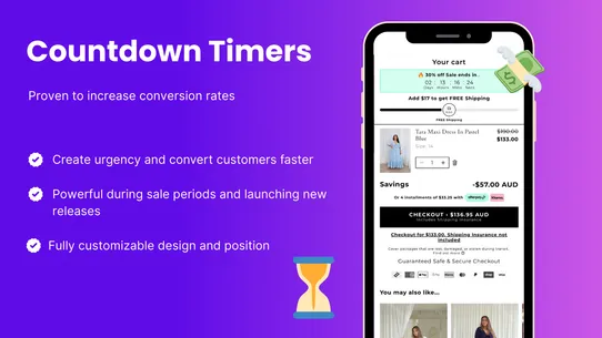 Unicorn ‑ Upsell Cart Drawer screenshot