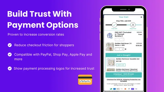 Unicorn ‑ Upsell Cart Drawer screenshot