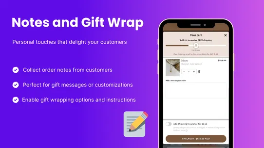 Unicorn ‑ Upsell Cart Drawer screenshot
