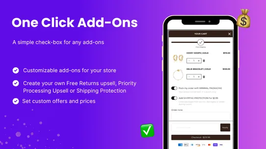 Unicorn ‑ Upsell Cart Drawer screenshot