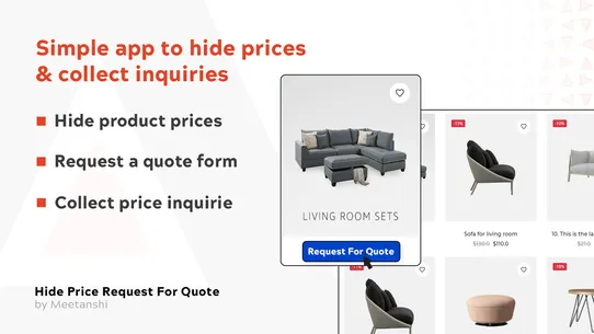 MIT Request Quote &amp; Hide Price screenshot