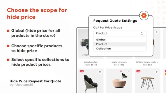 MIT Request Quote &amp; Hide Price screenshot