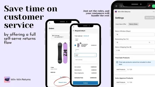 Win‑Win Returns screenshot