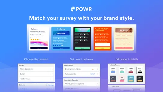 POWR: Customer Survey | Poll screenshot