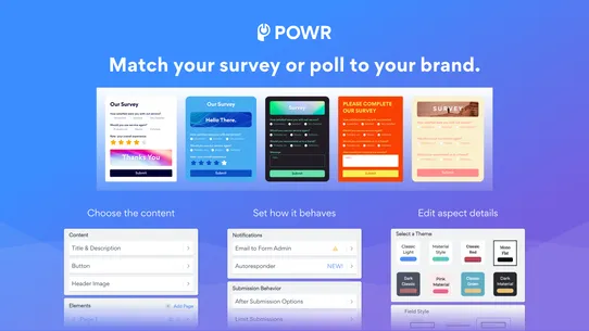 POWR: Customer Survey | Poll screenshot