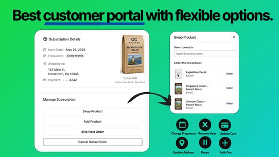 Ongoing Subscriptions App screenshot