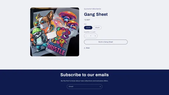 Belgi: Gang Sheet Builder screenshot