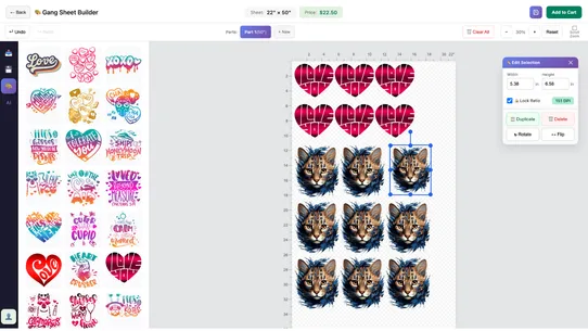 Gang Sheet PRO screenshot