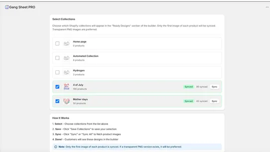 Gang Sheet PRO screenshot