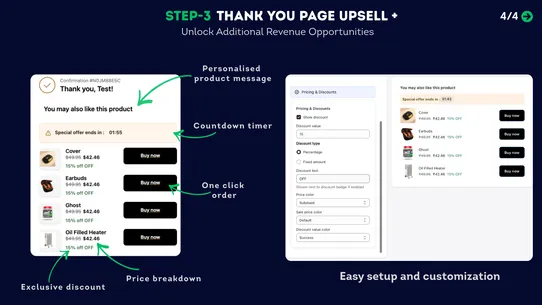Quantity Limit bundle Upsells screenshot