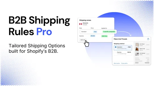 B2B Shipping Rules Pro screenshot