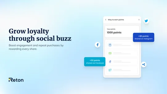 Reton: Loyalty &amp; Rewards screenshot