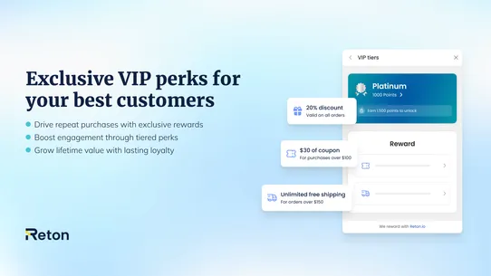 Reton: Loyalty &amp; Rewards screenshot