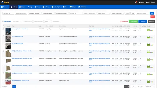 Ad‑Lister | List Multi‑Channel screenshot