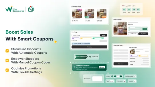 Snap Coupons Discounts in Cart screenshot