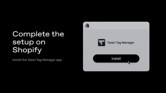 Tatari Tag Manager screenshot