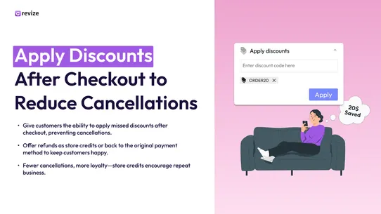 Revize: Order Editing &amp; Upsell screenshot