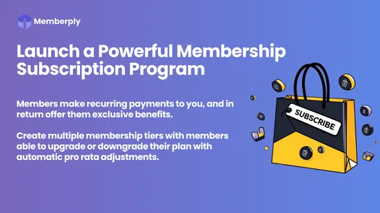 Memberply Memberships screenshot