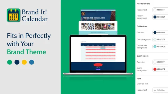 Brand It! Calendar screenshot