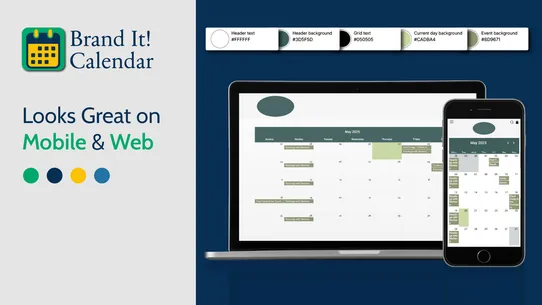 Brand It! Calendar screenshot