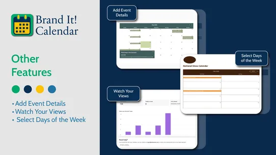 Brand It! Calendar screenshot