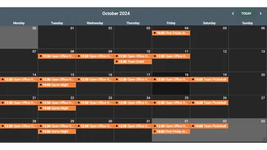 Brand It! Calendar screenshot