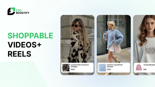 EcoBoostify Shoppable Reel UGC screenshot