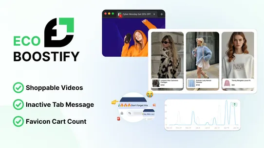 EcoBoostify: Shoppable videos screenshot