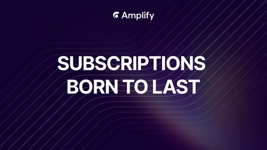 Amplify | Subscriptions screenshot