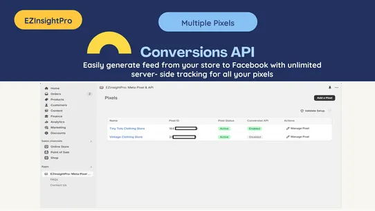 EZInsightPro: Meta Pixel &amp; API screenshot