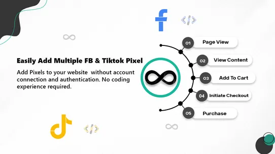 ∞ Facebook Pixel ‑Tiktok Pixel screenshot