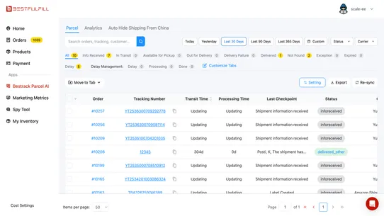 Bestfulfill DTC Fulfillment screenshot