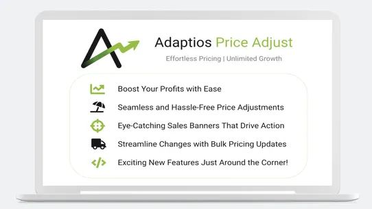 Adaptios Price Adjust screenshot