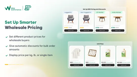 Snap: B2B Wholesale Pricing screenshot