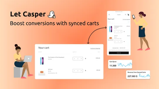 Casper ‑ Cart Sync screenshot