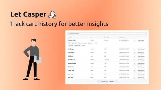 Casper ‑ Cart Sync screenshot