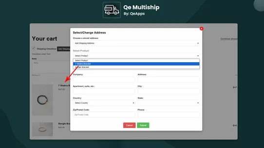 Qe Multiship screenshot