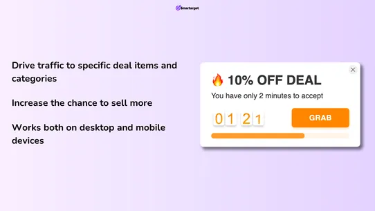 Smartarget Urgency Deal screenshot