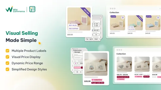 Snap Product Labels &amp; Badges screenshot